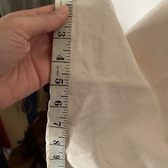 TALL GIRL straight leg denim cream sz 8(40) - Picture 7 of 8